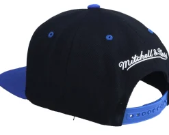Own Brand Two Tone Retro Black/Royal Snapback - Mitchell & Ness