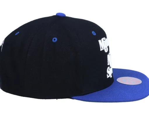 Own Brand Two Tone Retro Black/Royal Snapback - Mitchell & Ness