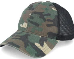 111p Green Camo/Black Trucker - Richardson