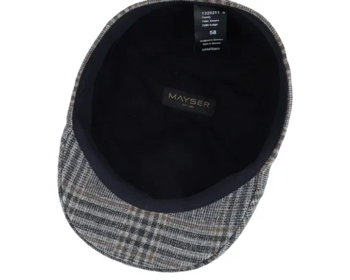 Paddy Amaro Beige Flat Cap - Mayser