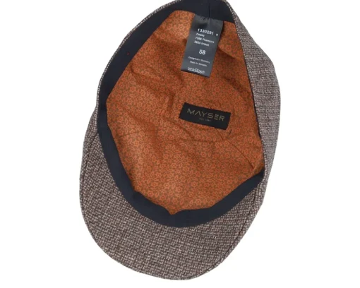 Paddy Premium Brown Flatcap - Mayser