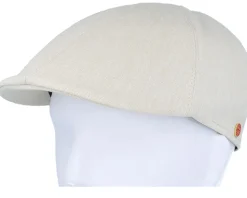 Paddy Superior Beige Flat Cap - Mayser