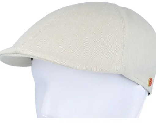 Paddy Superior Beige Flat Cap - Mayser