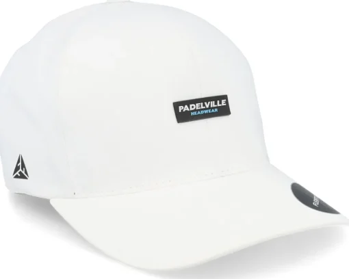 Padel Headwear Blue Rubber White Delta Flexfit - Padelville