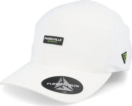Padel Headwear Blue Rubber White Delta Flexfit - Padelville