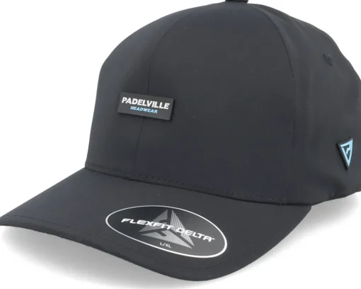 Padel Headwear Blue Rubber White Delta Flexfit - Padelville