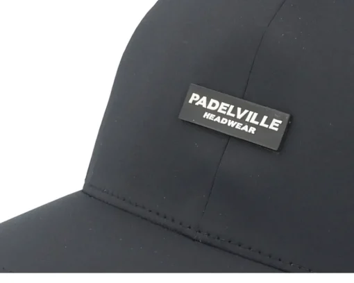 Padel Headwear White Rubber Black Delta Flexfit - Padelville