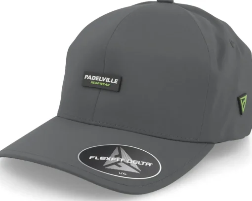 Padel Headwear White Rubber Maroon Delta Flexfit - Padelville