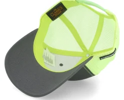 Padel Headwear White Rubber Charcoal/neon Trucker - Padelville