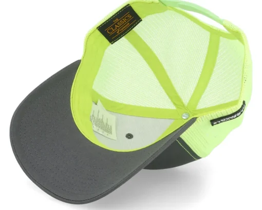 Padel Headwear White Rubber Charcoal/neon Trucker - Padelville