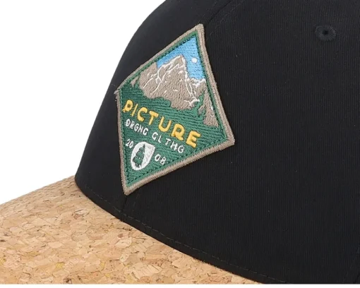 Pakowa Bb Cap Black/Cork Adjustable - Picture