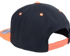 Palm Island Sunset Black/Orange Snapback - Iconic
