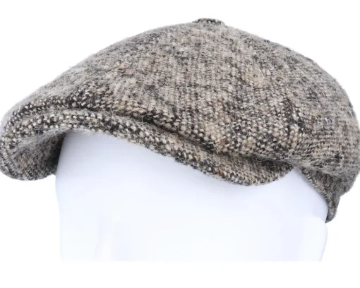 6-Panel Cap Donegal Brown Flat Cap - Stetson