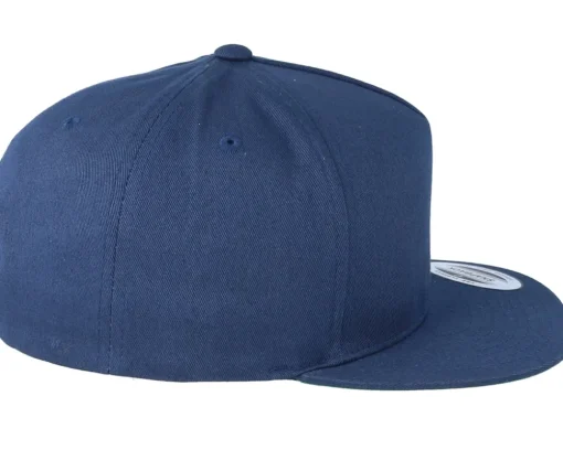 5-Panel Navy Snapback - Yupoong