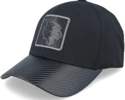 Panther Black Metallic Patch Carbon/Black Flexfit - Iconic