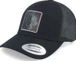 Panther Black Metallic Patch Black Trucker - Iconic