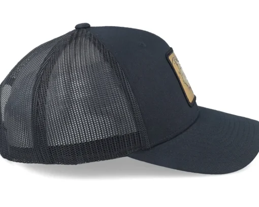 Panther Gold Patch Black Trucker - Iconic
