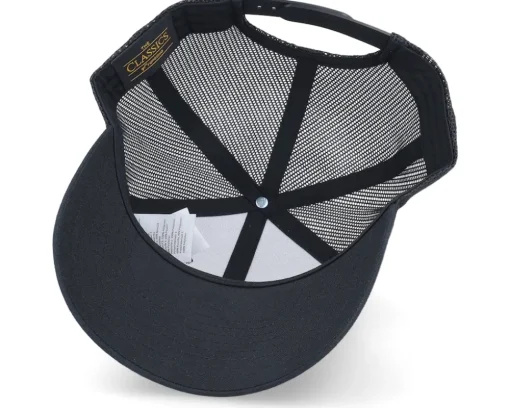 Panther Gold Patch Black Trucker - Iconic