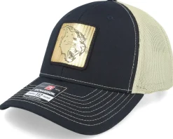 Panther Gold Patch Black/Vegas Gold Trucker - Iconic