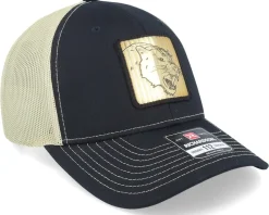 Panther Gold Patch Black/Vegas Gold Trucker - Iconic