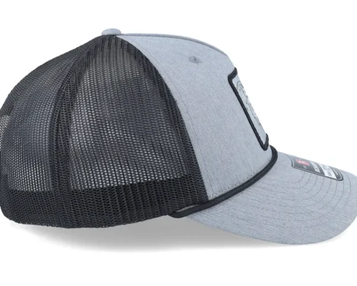 Panther Silver Patch Heather Grey/Black Rope Trucker - Iconic