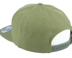Paper Alpha Lion Olive Snapback - Origami