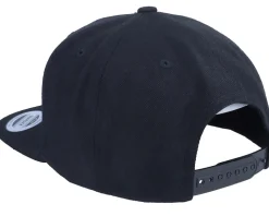 Paper Bear Black Snapback - Origami