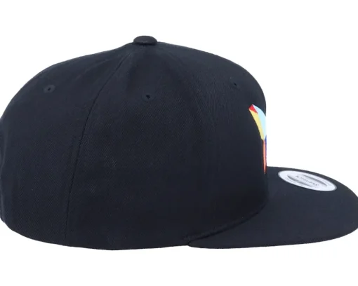 Paper Butterfly Black Snapback - Origami