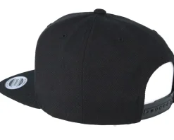 Paper Dino Black Snapback - Origami