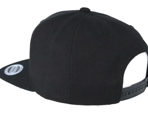 Paper Dino Black Snapback - Origami