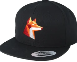 Paper Fox Black Snapback - Origami