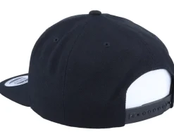 Paper Giraffe Black Snapback - Origami