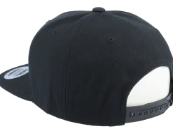 Paper Shark Black Snapback - Origami
