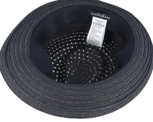 Paperbraid Mix Black Trilby - Seeberger