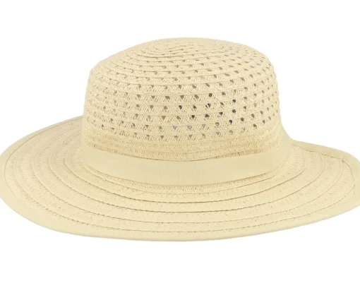 Paperbraid Mix Cap Linen Straw Hat - Seeberger