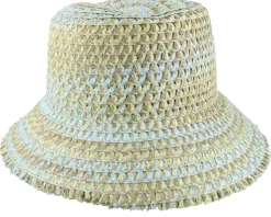 Paperbraid Mix Spacedye Lemon/Light Blue Bucket - Seeberger