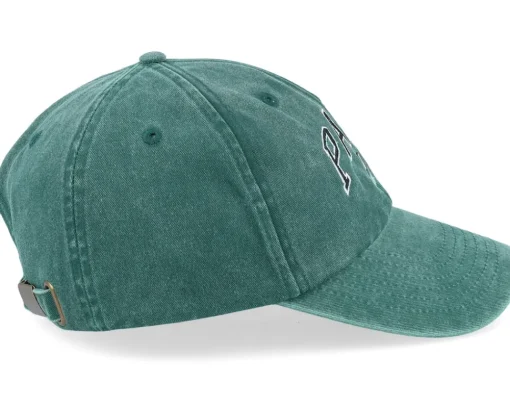 Paris France Washed Green Dad Cap - Iconic