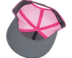Party Dog Patch Charcoal/Neon Pink Trucker - Iconic