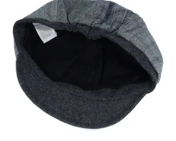 Patchwork Antracite Balloon Vega Cap - Seeberger