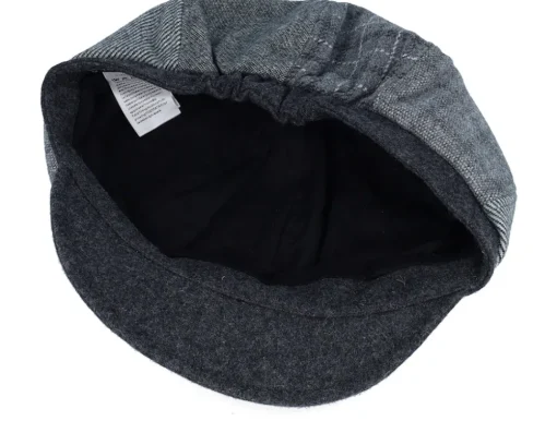 Patchwork Antracite Balloon Vega Cap - Seeberger
