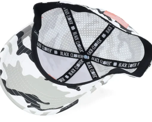 Patriot 3 Camo W Living Coral Clover Flexfit - Black Clover