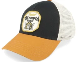 Pbc Olympia Valin Ivory/Black/lt Hazel Trucker - American Needle