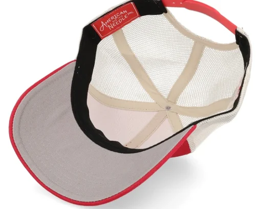 Pbc Strohs Valin Ivory/Red Trucker - American Needle