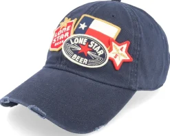 Pbr Lone Star Iconic Navy Dad Cap - American Needle