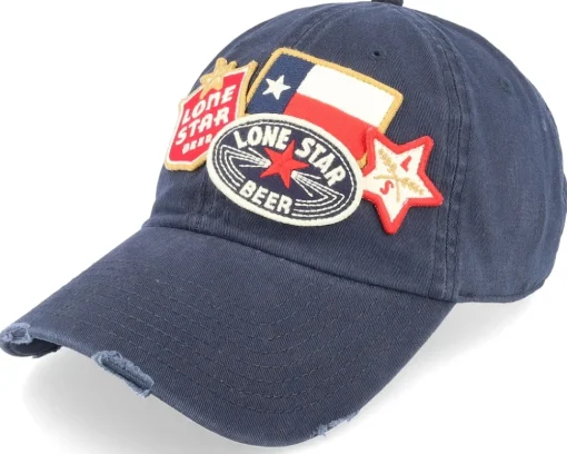 Pbr Lone Star Iconic Navy Dad Cap - American Needle