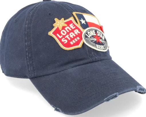 Pbr Lone Star Iconic Navy Dad Cap - American Needle