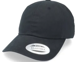 Peached Black Dad Cap - Yupoong