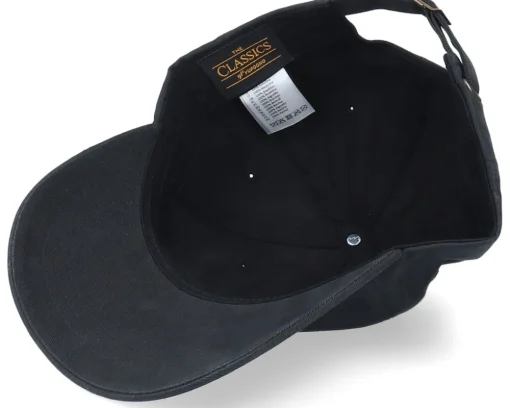 Peached Black Dad Cap - Yupoong