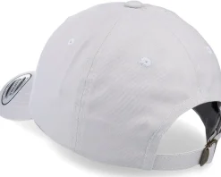 Peached Light Grey Dad Cap - Yupoong