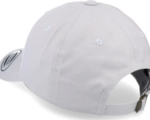Peached Light Grey Dad Cap - Yupoong